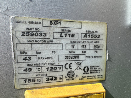 Graco Reactor E-XP1